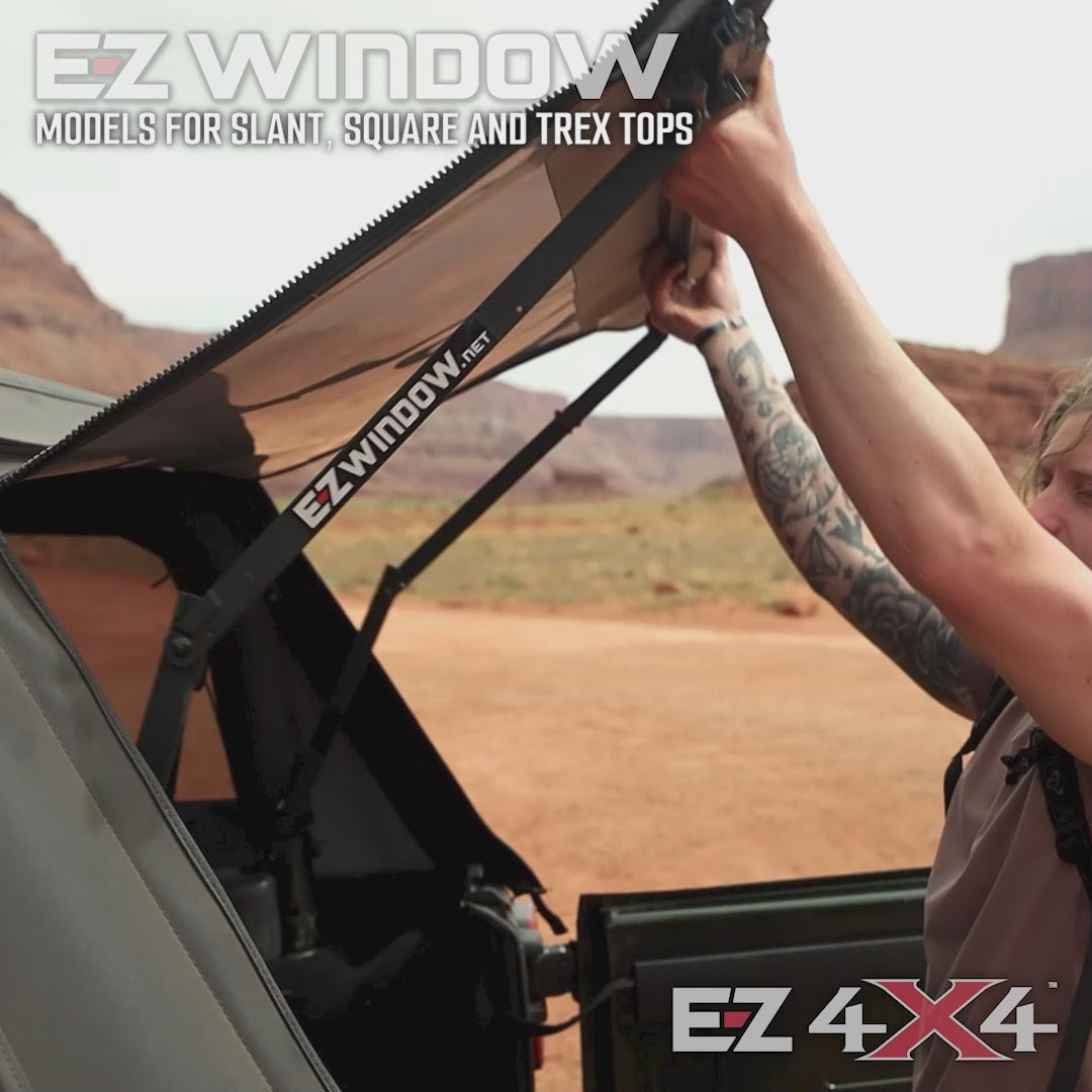 EZ Window for Jeep Wrangler Demonstration Video