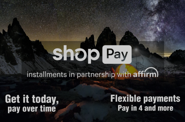 Shop Pay Affirm Banner for Flexible Payments
