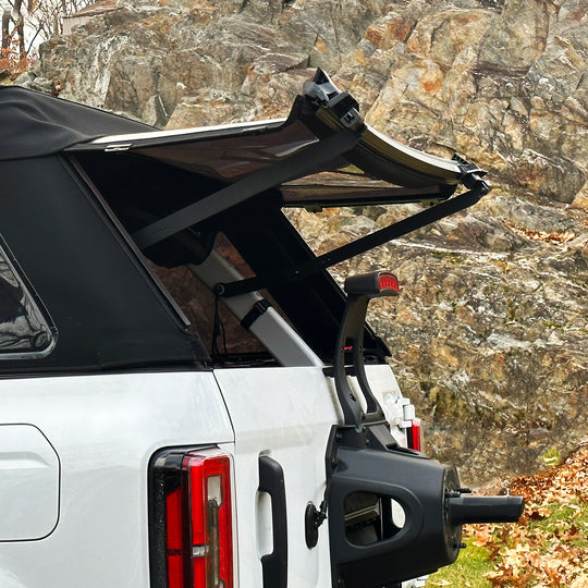 2021 & Up Bronco 4DR/2DR EZWindow Support Arms for Trektop Slantback Soft Top – PREORDER