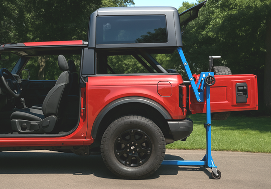 Hard Top Remover Lift for  2 Door Ford Bronco Gen6  by EZ4X4