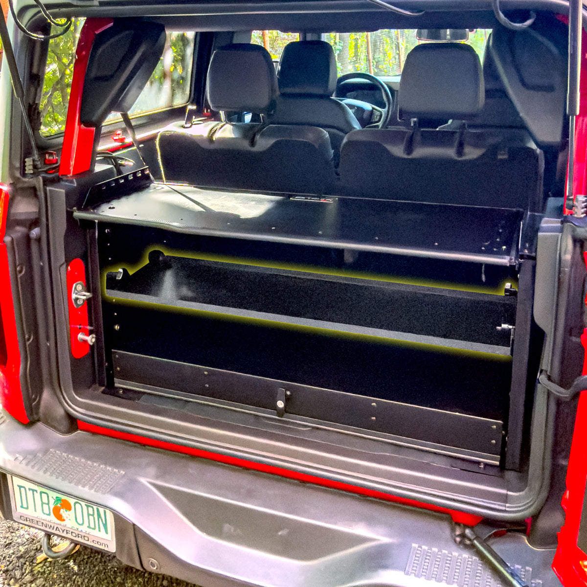 2021 & Up Bronco 2DR Adjustable Shelf for Extreme EZTRUNK