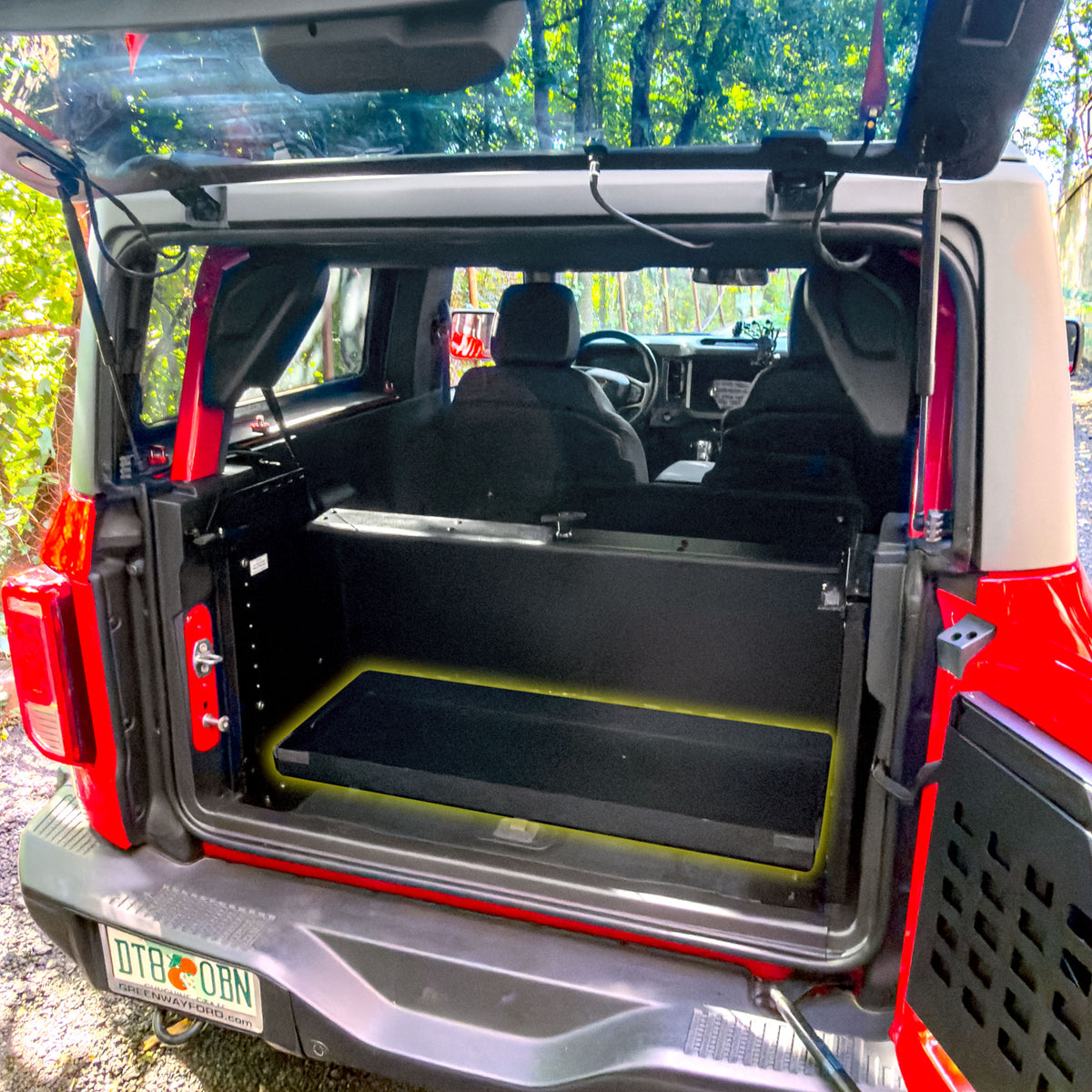 2021 & Up Bronco 2DR Removable Storage Tray for Extreme EZTRUNK
