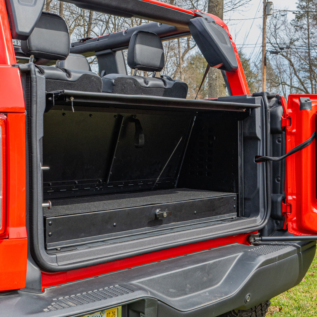 2021 & Up 2DR Bronco Locking Vault for Extreme EZTRUNK