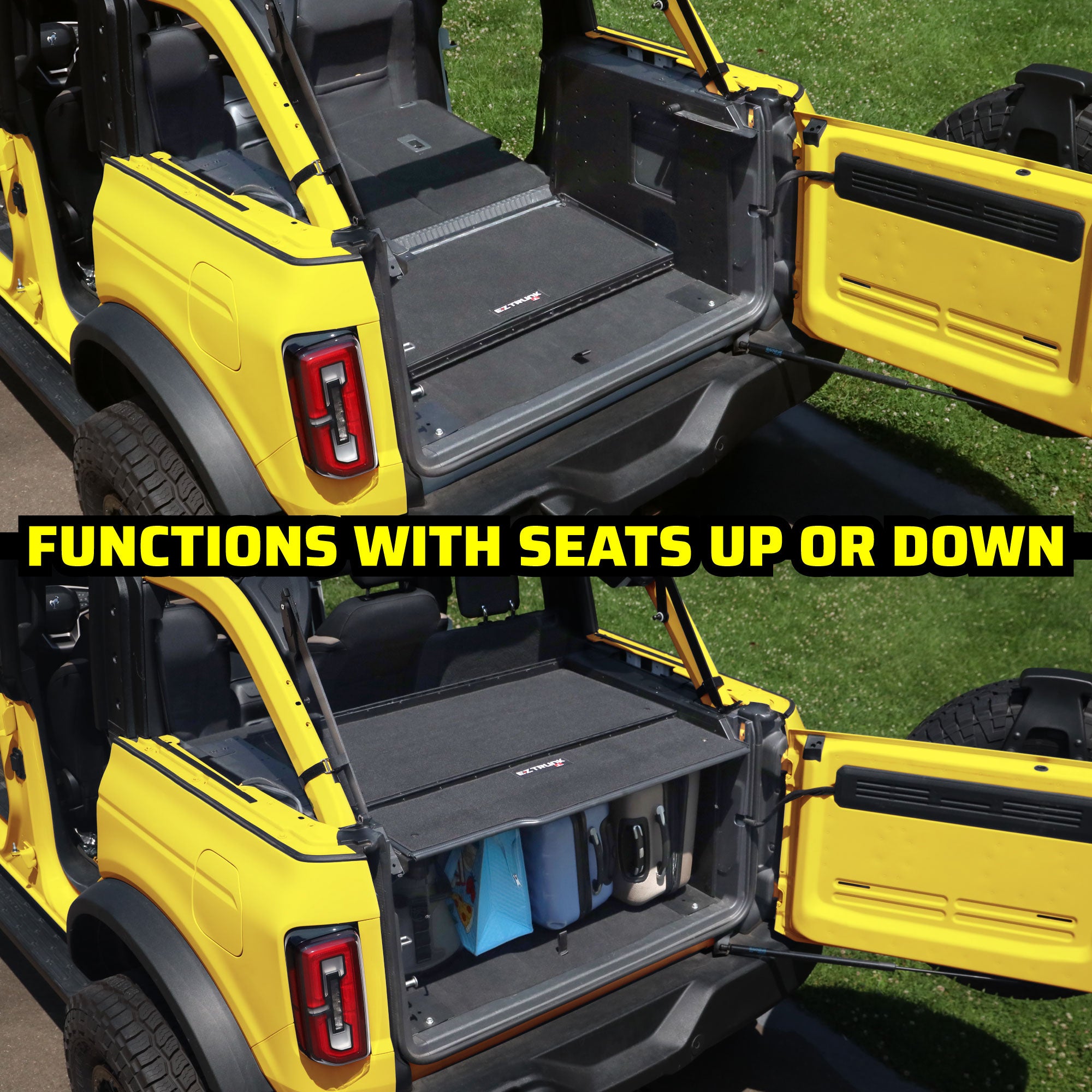 2021+ Bronco 4-Door Extreme EZTRUNK | Folding Security Box | EZ4X4