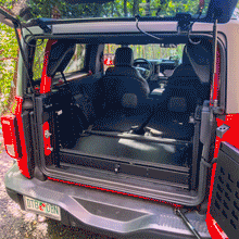 2021 & Up Bronco 2DR Extreme EZTRUNK Full-Size Folding Security Trunk