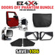Doors Off: Phantom Full-Tube Door Bundle for 2DR Jeep Wranglers