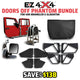Doors Off: Phantom Full-Tube Door Bundle for Jeeps