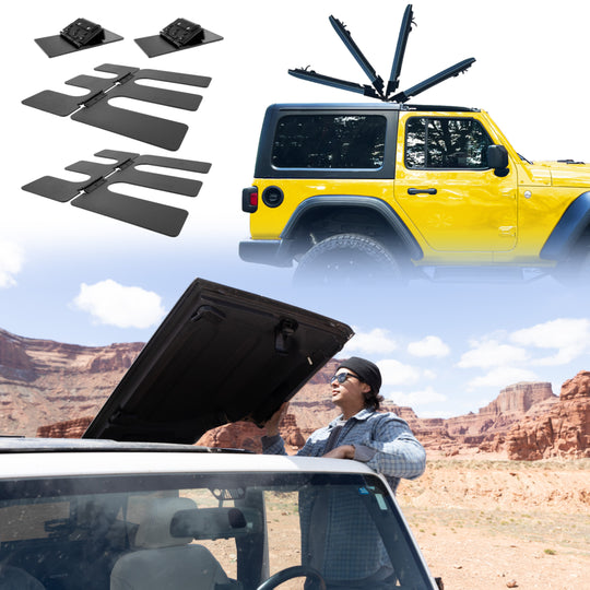 EZ4X4 EZFLIP-TOP For Jeep JK JKU JL JLU and JT Gladiator