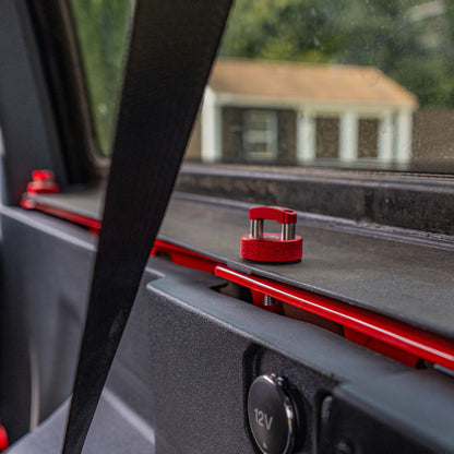 Black Quick Release Hard Top Screw Kit for Jeep Wrangler & Gladiator