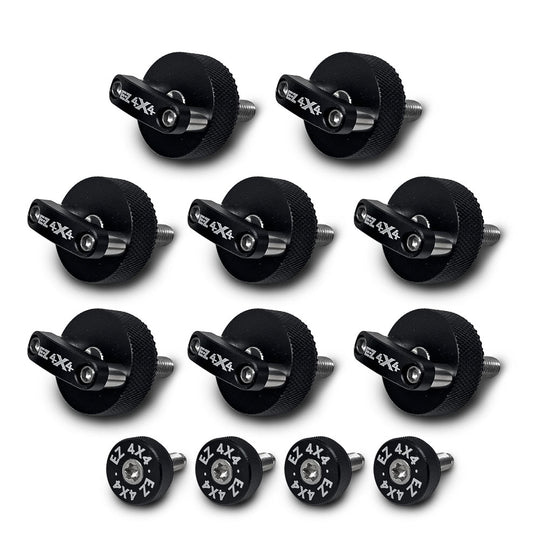 2021 & Up Bronco 4DR/2DR (Hard Top Lift + Door Cart + Hard Top Thumb Screws + FlipTop + Roof Rack) Go Fully Naked Bundles #6, 7, 8, 9