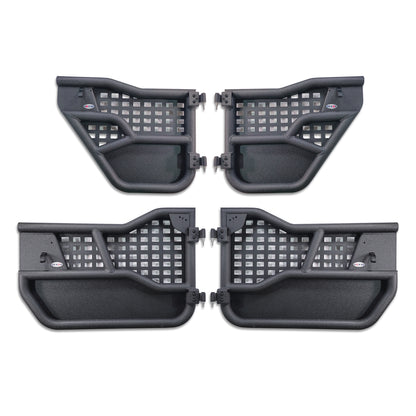 2021 & Up Bronco 4DR/2DR (Alpha Aluminum Tube Doors + MOLLE Panels + Door Cart + Cover) Alpha Door Bundles #29, 30