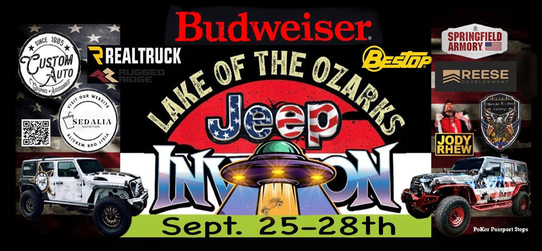 Lake of the Ozarks Jeep Invasion 2025 Logo