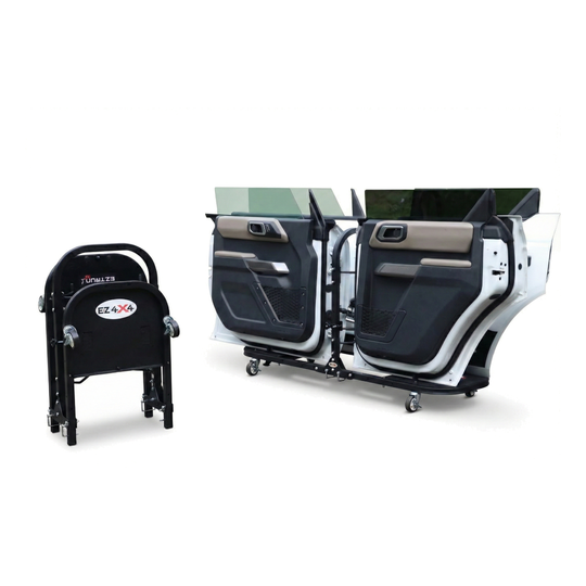 Aluminum Folding Door Carts for Jeep & Bronco