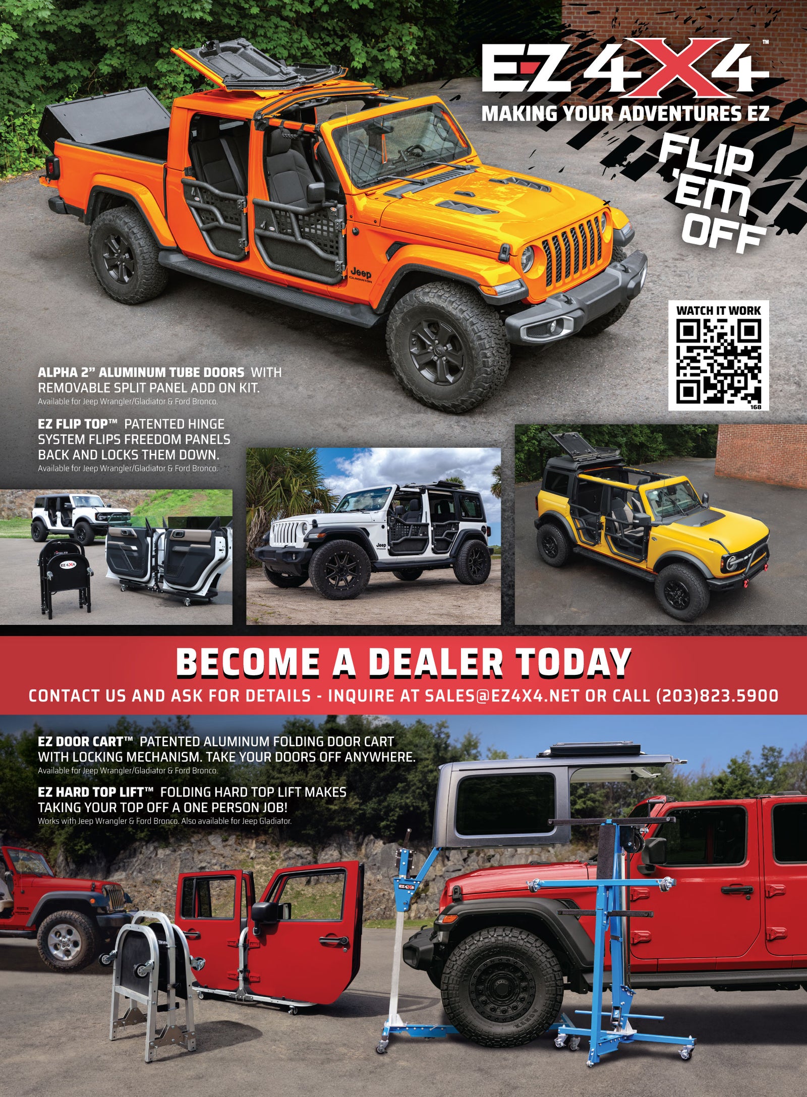 EZ4X4 Dealer Information Graphic