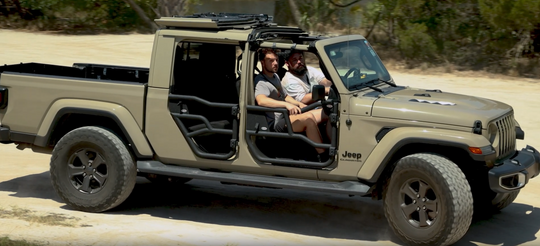 Jeep  JT Gladiator Aluminum Alpha Full Tube Doors by EZ4X4