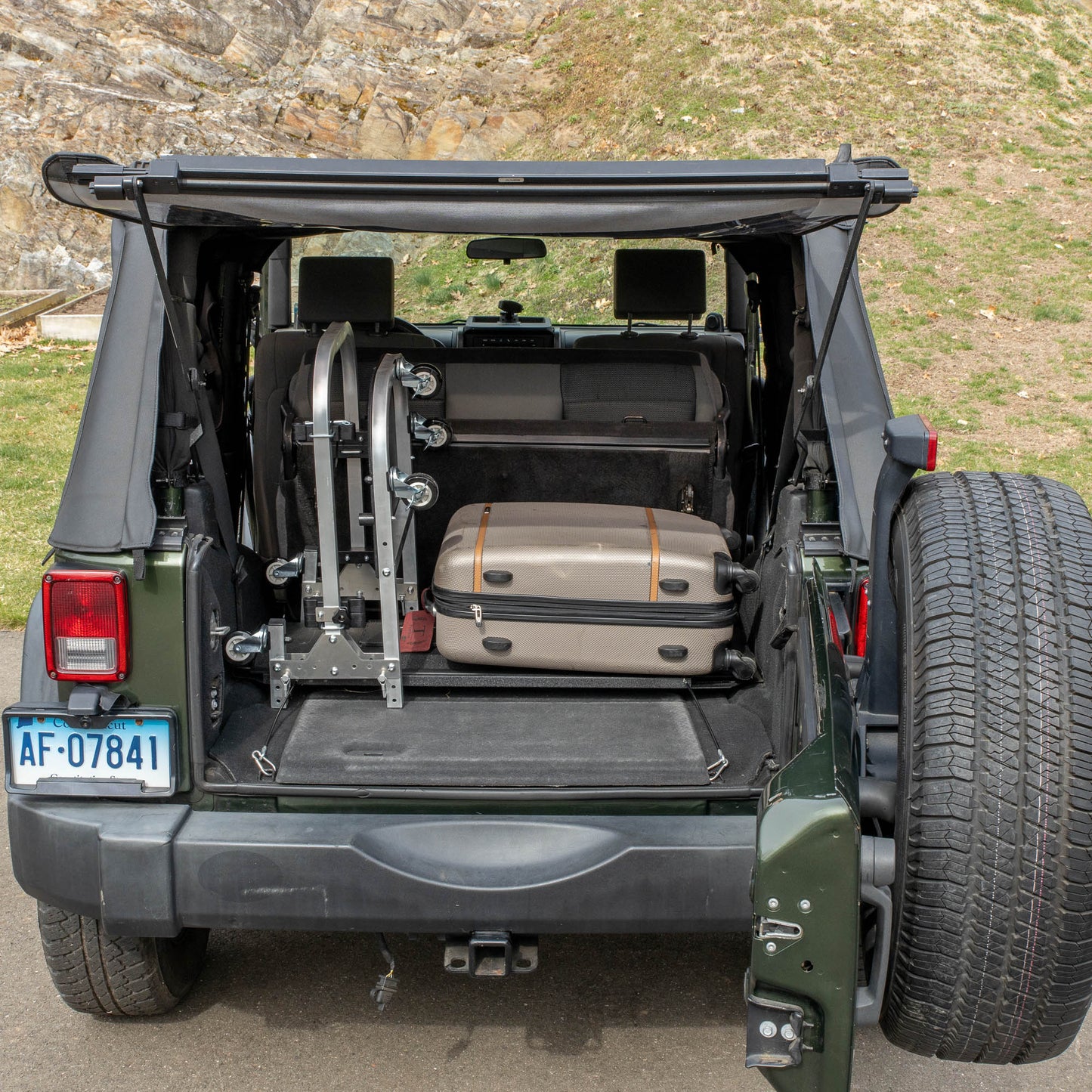2007–2010 Jeep JKU/JK Wrangler 4DR/2DR EZTRUNK Folding Security Trunk