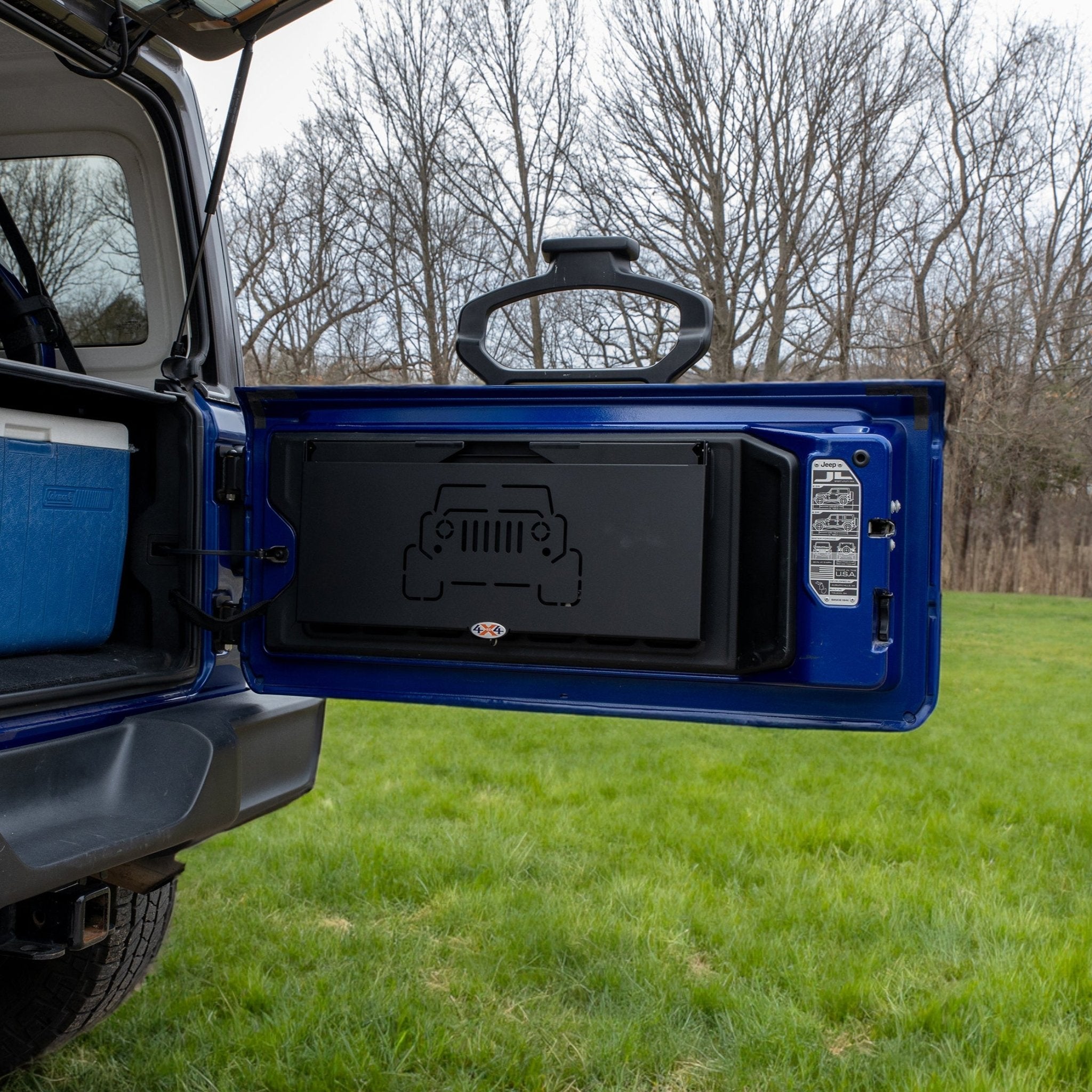 Double Level Deluxe Tailgate Table for Jeep Wrangler | EZ4X4 – EZ4X4