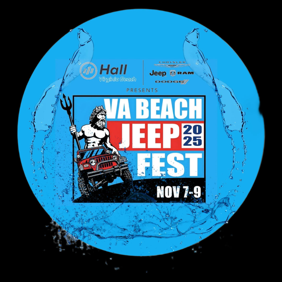Virginia Beach Jeep Fest 2025 Logo
