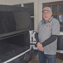 EZ4X4 Window Clips product overview on white Jeep Wrangler.