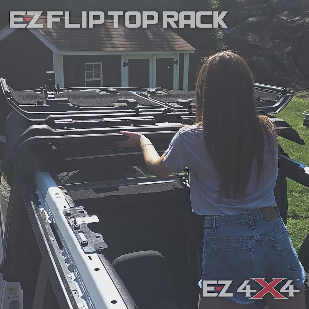 EZFlipTop Rack for Ford Broco Demonstration Video