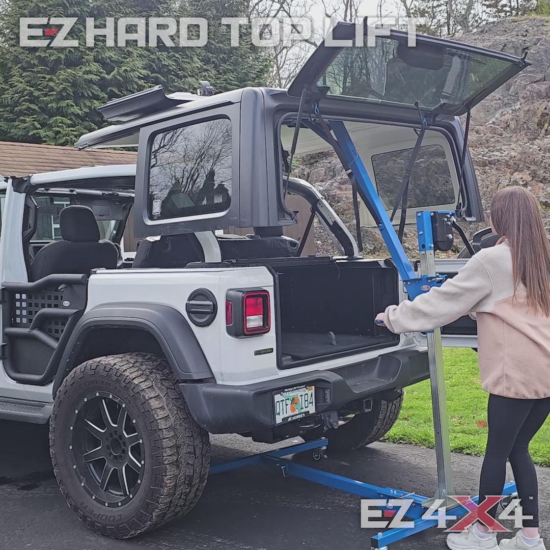 EZ Hardtop Lift for Jeeps Demonstration Video