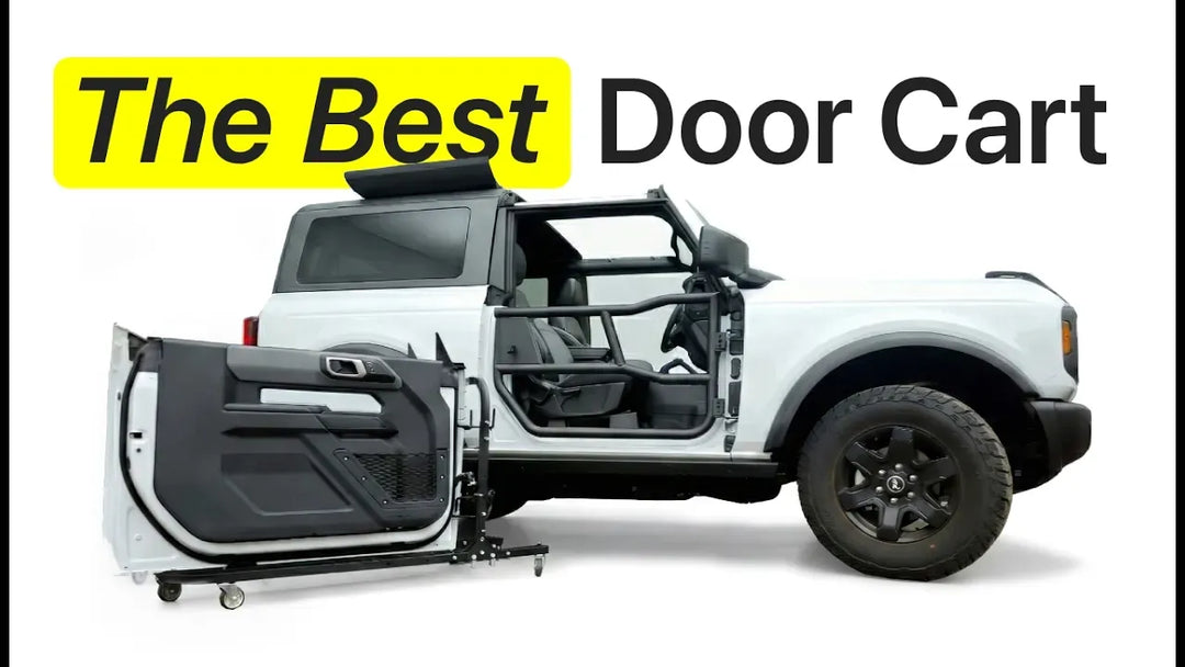 1997 & Up Jeep Aluminum Folding Door Cart